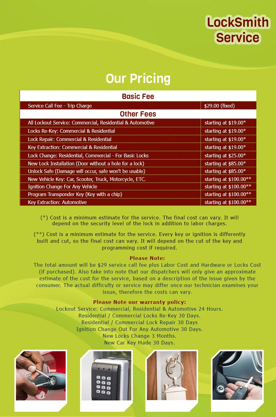 Locksmith Lock Store Bradenton, FL 941-275-1297